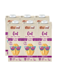Bebida de avena s/gluten Oat Nature Bio 6x1L Ecomil